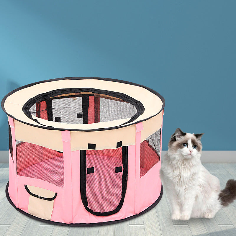 Foldable Closed Tent For Pet Dogs And Cats Purrfect Pawz
