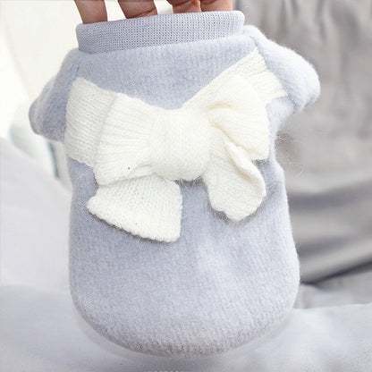 Pet Clothes Teddy Sweater Dog Clothes Bichon Pomeranian Schnauzer VIP Small Dog Cat Clothes Purrfect Pawz