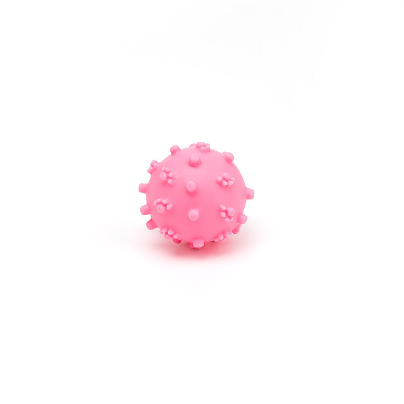 Dog Toy Balls Bright Color Spike Dog Balls Puppy Chew Toys For Teething Training Interactive Fetch Dog Balls Outdoor Water Toys For Small Dog Puppy Pomeranian Chihuahua Purrfect Pawz