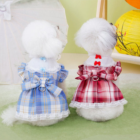 Pet Summer Thin Cat Dog Clothes Skirt Purrfect Pawz