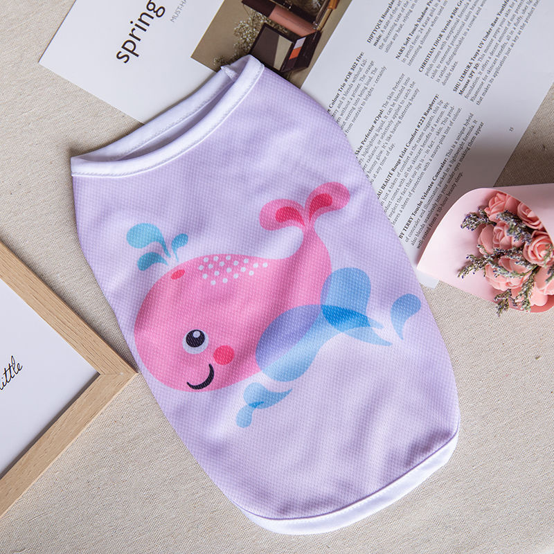 Small Dog Clothes Summer Thin Breathable Bichon Teddy Small Dog Summer Vest Rabbit Cat Purrfect Pawz