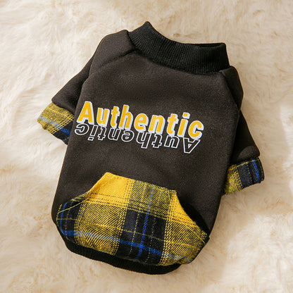 Autumn And Winter Hooded Pet Clothing Trendy Cool Sweater Purrfect Pawz