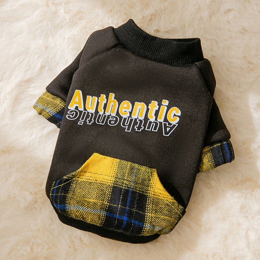 Autumn And Winter Hooded Pet Clothing Trendy Cool Sweater Purrfect Pawz