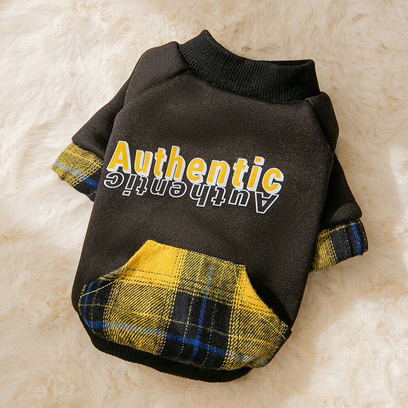 Autumn And Winter Hooded Pet Clothing Trendy Cool Sweater Purrfect Pawz