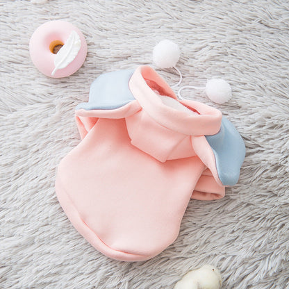 Dog Cat Hooded Sweater Cartoon Pet Clothes Purrfect Pawz