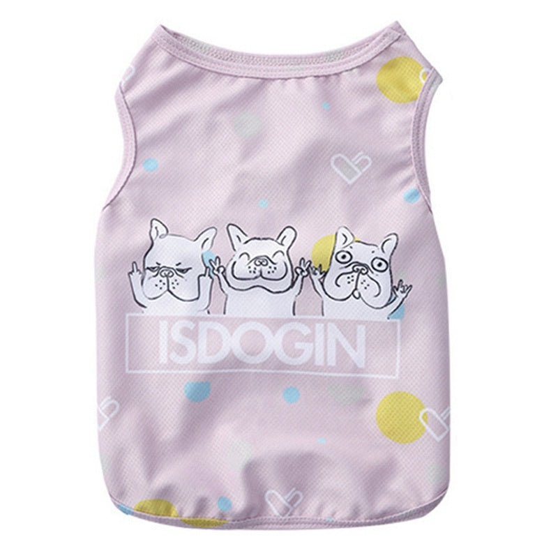 Pet dog summer cooling clothes Purrfect Pawz