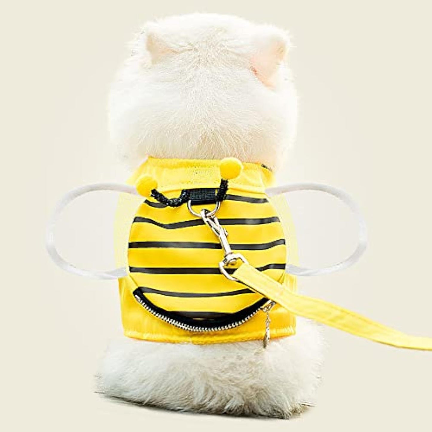 Bee Suspender Set With Cat Harness And Pet Leash, Perfect For Walking Your Furry Friend In Style Purrfect Pawz