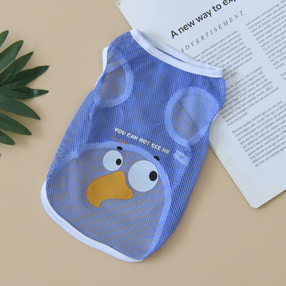 Dog Clothes Spring And Summer Cool Mesh Vest Purrfect Pawz
