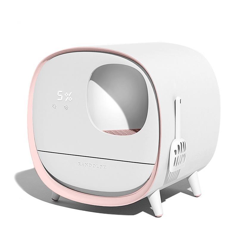 Smart Litter Box Extra Large Deodorant And Spatter Proof Purrfect Pawz