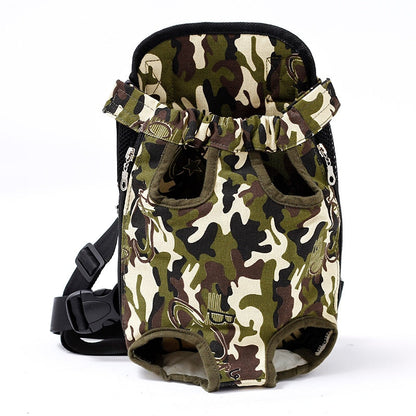 Go Out Portable Chest Shoulder Pet Bag Breathable Travel Pet Bag Purrfect Pawz