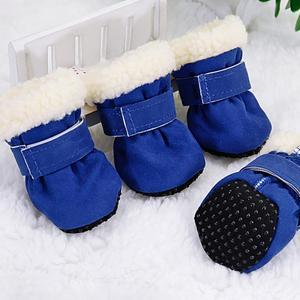 Waterproof Winter Dog Boots Socks Pet Dog Shoes Anti-slip Puppy Cat Rain Snow Booties Footwear For Small Dogs Purrfect Pawz