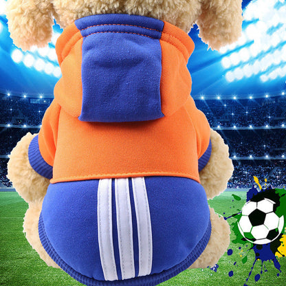 Pet Clothes Autumn And Winter New Dog Cat Cartoon Hooded Sweater Purrfect Pawz