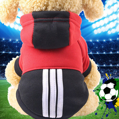 Pet Clothes Autumn And Winter New Dog Cat Cartoon Hooded Sweater Purrfect Pawz