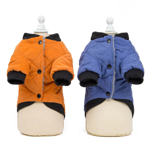 Dog Clothes Winter Padded Jacket Cute Autumn And Winter Clothes Purrfect Pawz