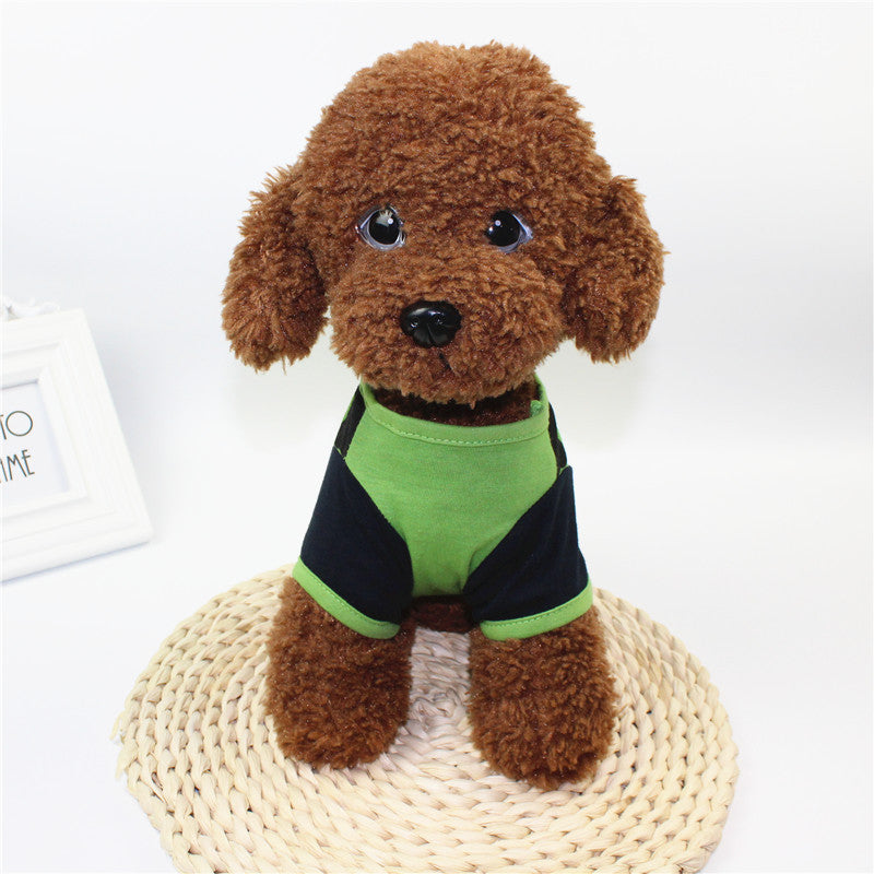 Dog clothes spring and summer clothes cartoon print T-shirt Teddy Bichon pet costume wholesale pet Halloween clothes Purrfect Pawz