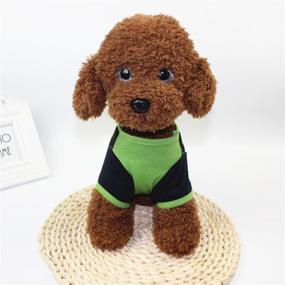 Dog clothes spring and summer clothes cartoon print T-shirt Teddy Bichon pet costume wholesale pet Halloween clothes Purrfect Pawz