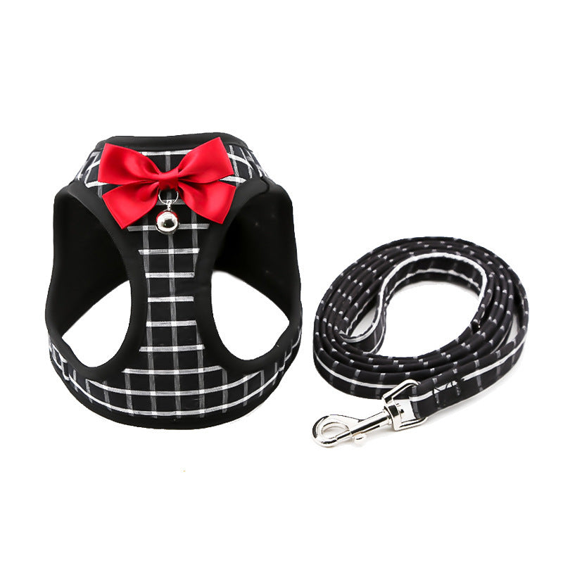 Cat Chain Traction Rope Set, Chest Harness, Cat Harness, Cat Collar, Dog Leash Purrfect Pawz