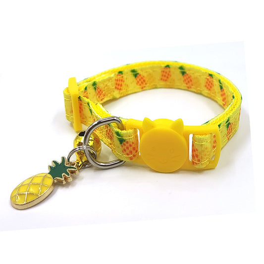 Pet Print Bell Cat Collar Cat Strap Purrfect Pawz