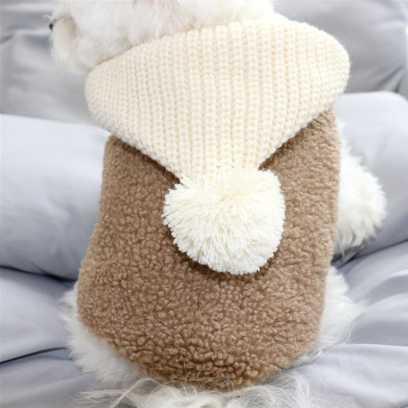 Thicken Warm Pet Cotton Clothes For Small Dogs Puppies Dog Clothes Purrfect Pawz