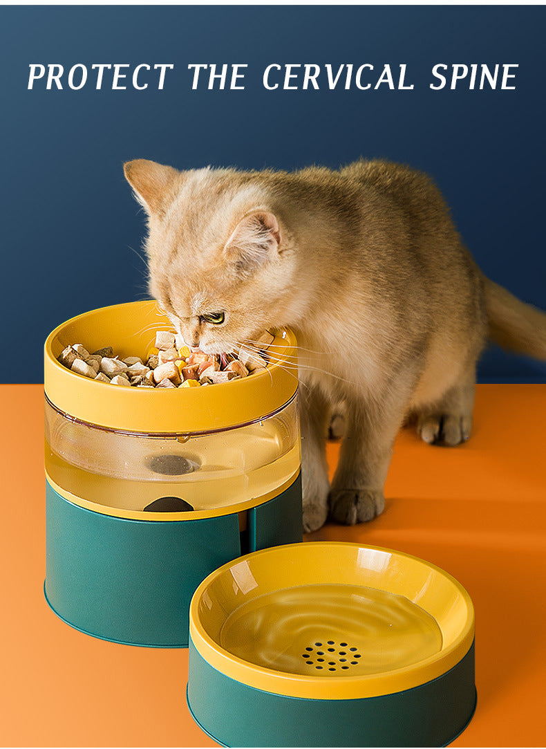 Anti-tipping Dog Bowl, Cat Food Bowl, Rice Bowl, Water Bowl, Double Bowl, Cat Supplies Purrfect Pawz