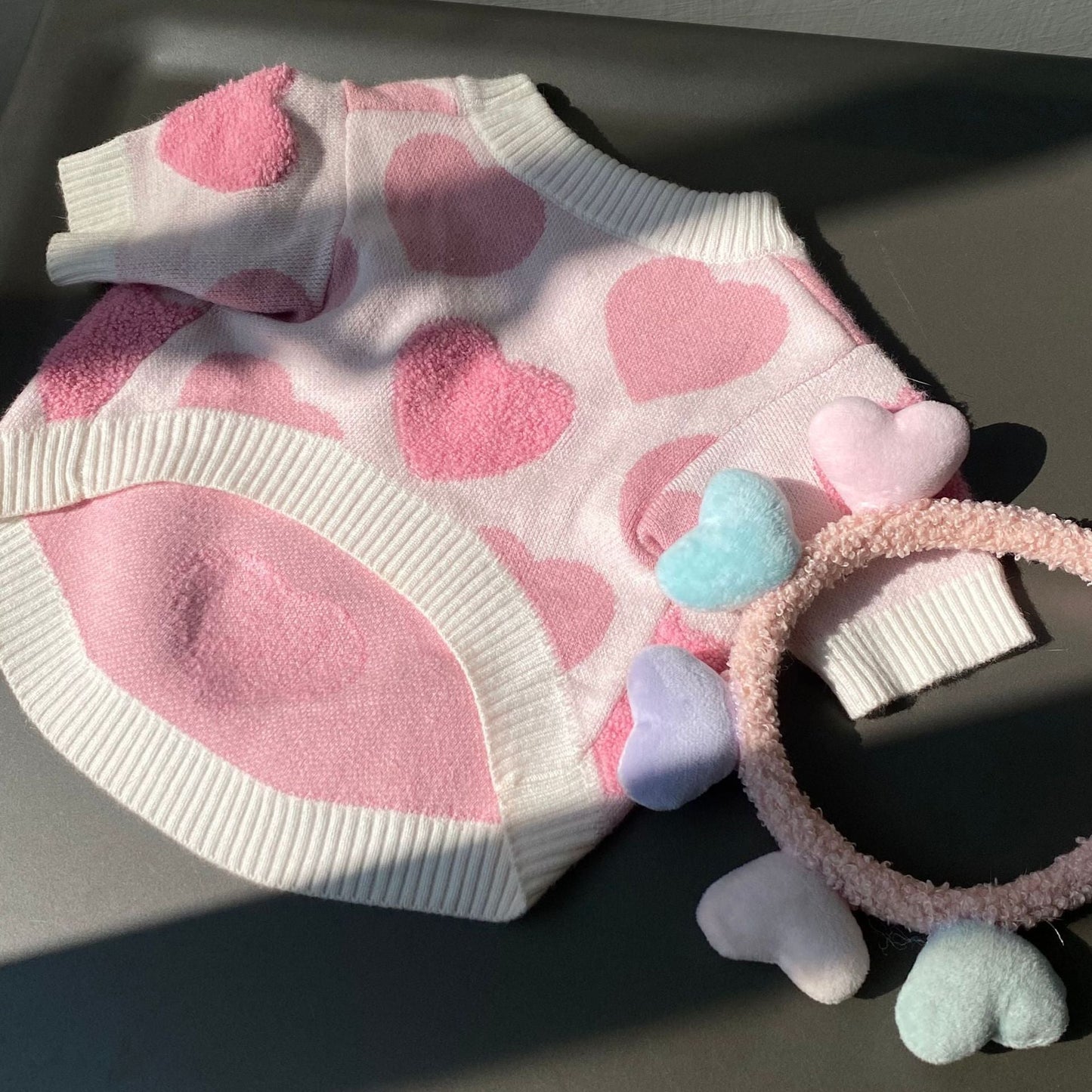 Clothes Dog Cat Fighting Teddy Schnauzer Puppy Fall Winter Sweater Purrfect Pawz