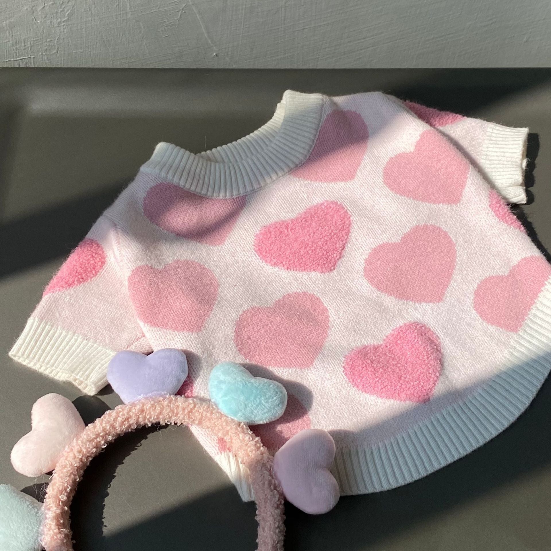 Clothes Dog Cat Fighting Teddy Schnauzer Puppy Fall Winter Sweater Purrfect Pawz