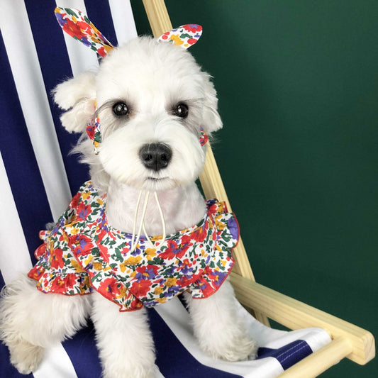 Dog Clothes Summer Thin Small Dog Dress Pet Clothes Purrfect Pawz