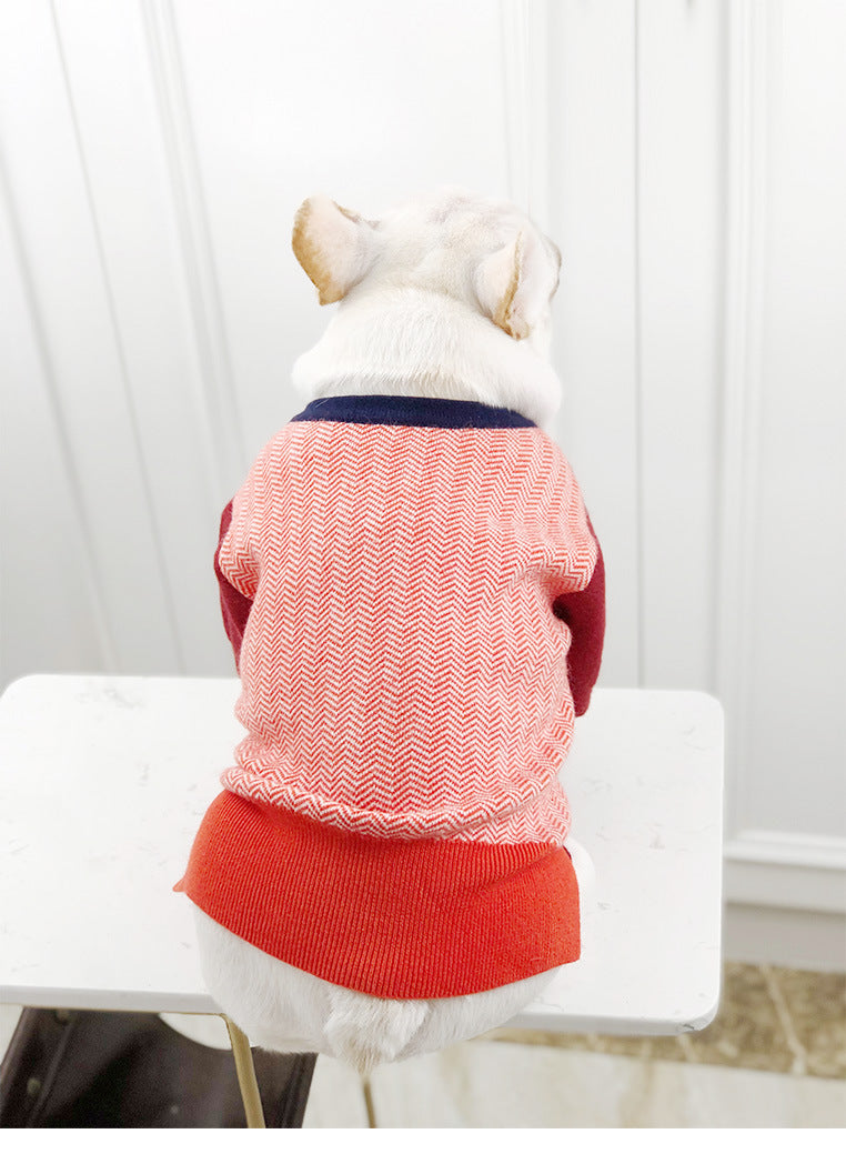 British Pet Sweater Dog Sweater Cat Clothes Pet Clothing Purrfect Pawz