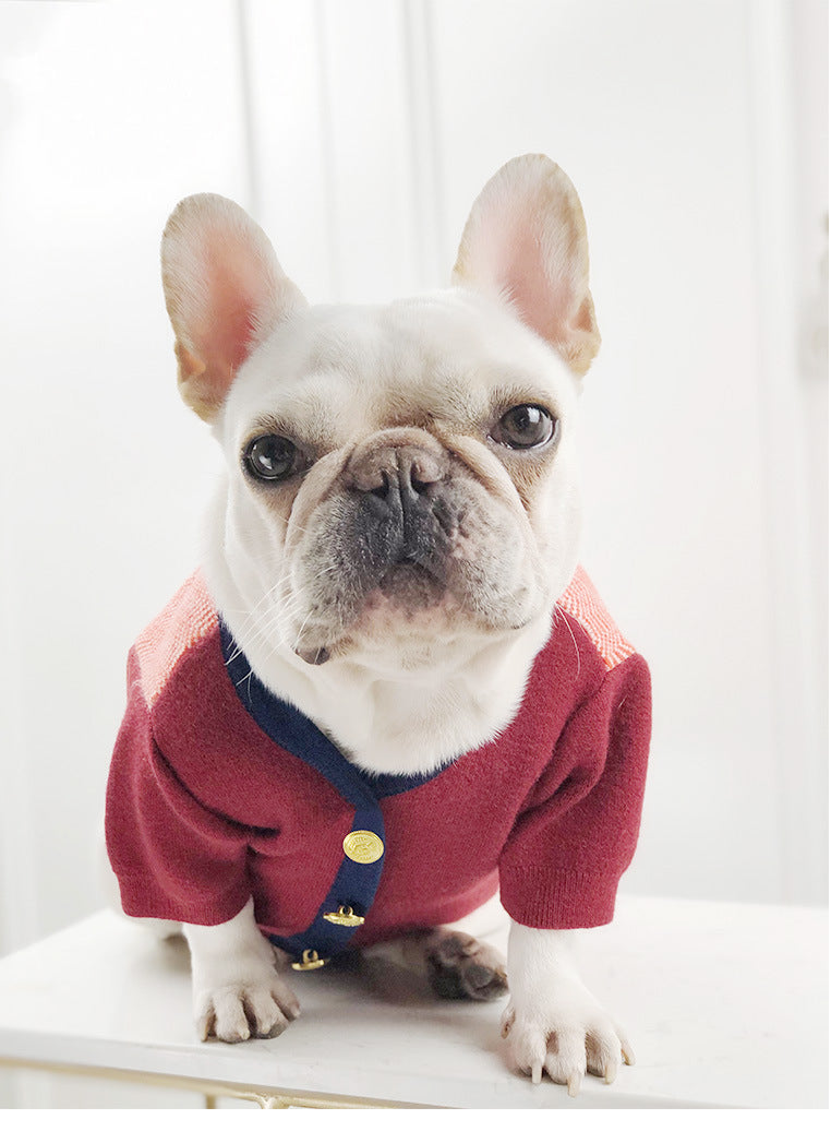 British Pet Sweater Dog Sweater Cat Clothes Pet Clothing Purrfect Pawz