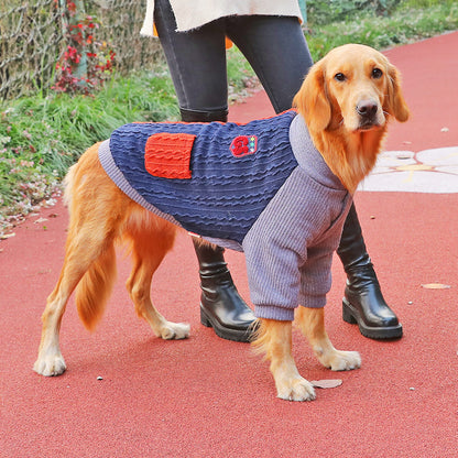 Winter warm golden retriever clothes Purrfect Pawz