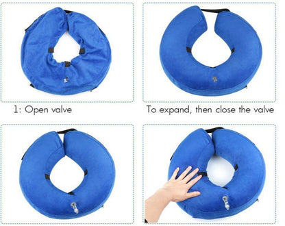 Protective Inflatable Collar for Dogs and Cats Purrfect Pawz