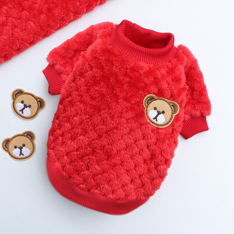 Size Teddy Fighting Pet Dog Cat Clothes Purrfect Pawz