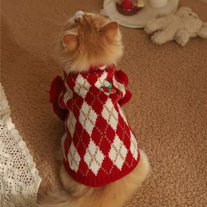 Cat Clothes Cute Pet Autumn And Winter Purrfect Pawz
