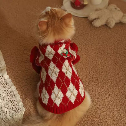 Cat Clothes Cute Pet Autumn And Winter Purrfect Pawz