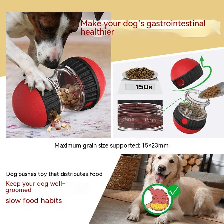 Food Dispensing Dog Toy Tumbler Leaky Food Ball Puzzle Toys Interactive Slowly Feeding Protect Stomach Increase Intelligence Pets Toy Pet Products Purrfect Pawz