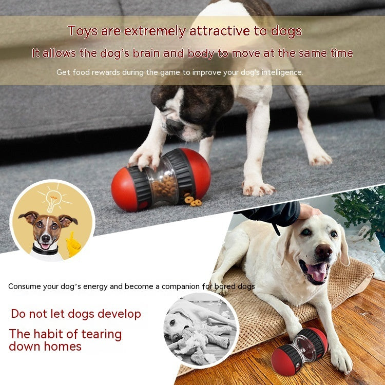 Food Dispensing Dog Toy Tumbler Leaky Food Ball Puzzle Toys Interactive Slowly Feeding Protect Stomach Increase Intelligence Pets Toy Pet Products Purrfect Pawz