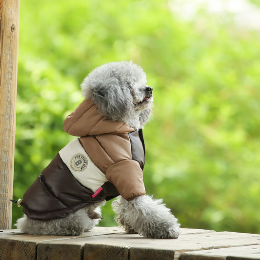 Two-Legged Cotton-Padded Clothes Multi-Color Optional Dog Warm Outdoor Clothes Purrfect Pawz