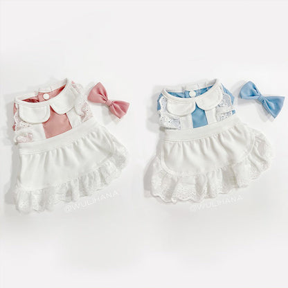 Maid Pet Lace Dress Dog Cat Small Dog Clothes Purrfect Pawz