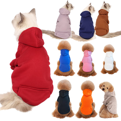 Small And Medium Sized Dogs Wearing Caps And Fleece Clothes Purrfect Pawz