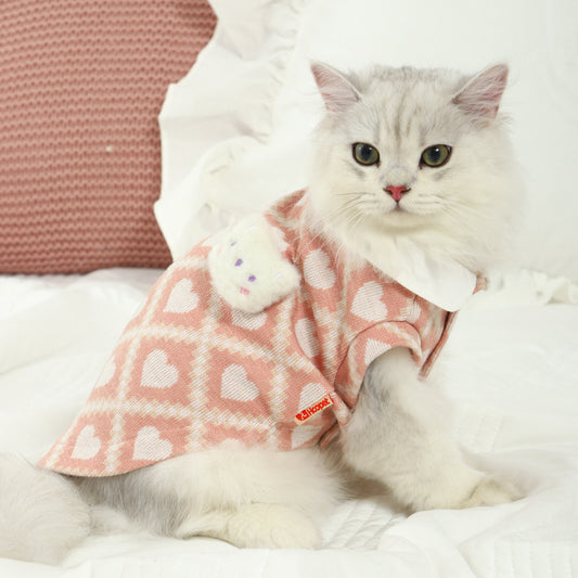 Anti-lint Summer Thin Cat Clothes Purrfect Pawz
