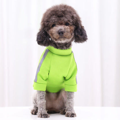 Tractionable Reflective Sweater Night Walking Dog Cat Pet Clothes Purrfect Pawz