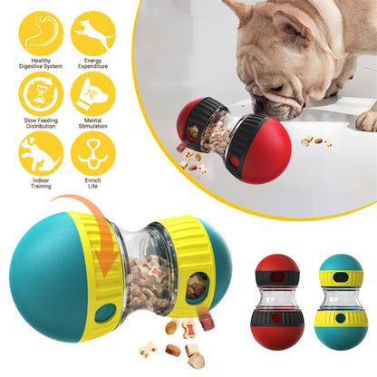 Food Dispensing Dog Toy Tumbler Leaky Food Ball Puzzle Toys Interactive Slowly Feeding Protect Stomach Increase Intelligence Pets Toy Pet Products Purrfect Pawz