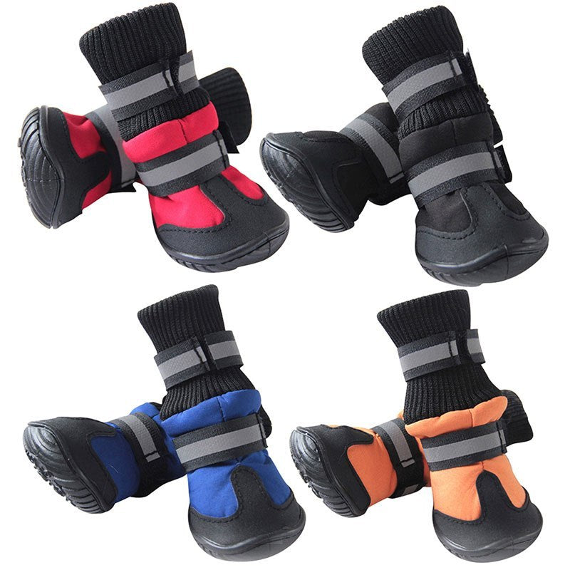 Winter Cotton Non-slip Boots For Dogs Purrfect Pawz