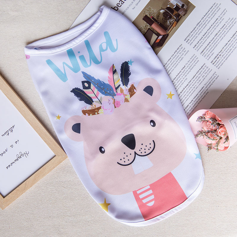 Small Dog Clothes Summer Thin Breathable Bichon Teddy Small Dog Summer Vest Rabbit Cat Purrfect Pawz