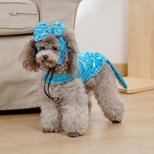 Mermaid Accessories Small Dog Cat Dog Clothes Purrfect Pawz