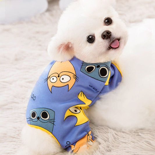 Four-legged home clothes puppy clothes Purrfect Pawz