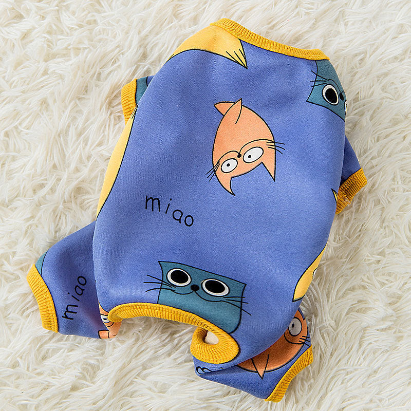 Four-legged home clothes puppy clothes Purrfect Pawz