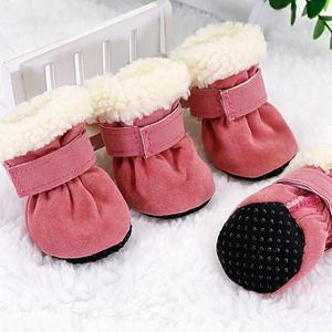 Waterproof Winter Dog Boots Socks Pet Dog Shoes Anti-slip Puppy Cat Rain Snow Booties Footwear For Small Dogs Purrfect Pawz