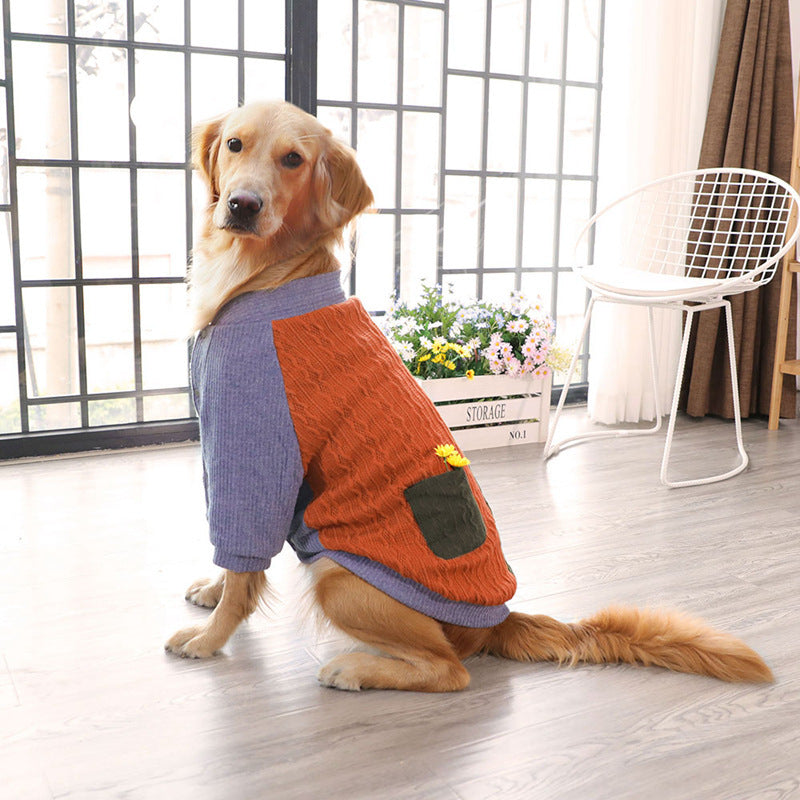 Winter warm golden retriever clothes Purrfect Pawz