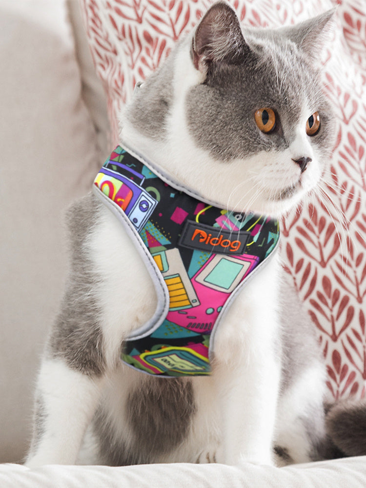 Cat walking cat harness cat leash Purrfect Pawz